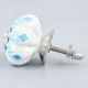 Turquoise Leaf Medium Knob