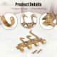 Vintage Brass Key Holder for 4 keys Wall Decor 3 Ducks Design