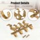 Brass Mother and Baby Geese Wall Hook Key Holder