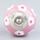 Pink Tiny Flower Knob