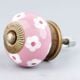 Pink Tiny Flower Knob