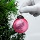 Pink Round Christmas Hanging