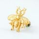 2 Piece Golden Bee Aluminium Drawer Knob
