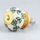 Pea Green Tiny Dresser Knob