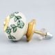 Pea Green Tiny Dresser Knob