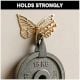 Brass Butterfly Swivel Tri Arm Hook