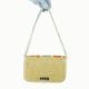 Luxury Colorful Beaded Shoulder Bag with Seashell & Starfish Design