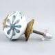 Grey Floral Leaf Knob (1)