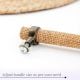 Natural Jute Adjustable Cabinet Handle Rustic Drawer Pull (7 Inches)