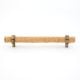 Adjustable Natural Jute Cabinet Handle Rustic Drawer Pull (5 Inches)