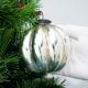 Silver Decorative Melon Shaped Christmas Ornament