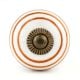 8 Pieces Ceramic Multicolor Striped Kitchen Drawer Knobs