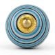 3 Pieces Ceramic Multicolor Striped Kitchen Cupboard Knobs