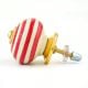 6 Pieces Handmade Ceramic Multicolor Striped Living Room Cupboard Knobs