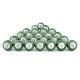 25 Pieces Green Handmade Ceramic Round Living Room Drawer Knobs
