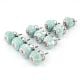 10 Pieces Sea Green Ceramic Round Living Room Cupboard Knobs