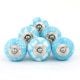 Turquoise Ceramic Round Living Room Cupboard Knobs