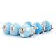 Turquoise Ceramic Round Living Room Cupboard Knobs