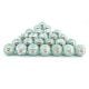 Sea Green Ceramic Round Living Room Cupboard Knobs