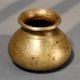 Handcrafted Brass Aged Finish Traditional Ritual Pot