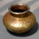 Handcrafted Brass Textured Vintage Finish Traditional Kalash