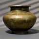 Handcrafted Brass Vintage Engraved Kalash Traditional Vessel