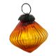 Decorative Amber Glass Christmas Ornament Hanging