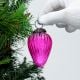 Decorative Pink Glass Christmas Ornament Hanging