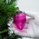 Decorative Pink Glass Christmas Ornament Hanging