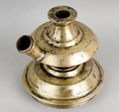 Handcrafted Brass Hookah Base Vintage Traditional Hookah Vessel