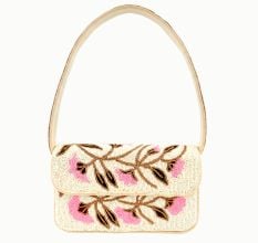 Handmade Vintage Luxury Floral Beaded Shoulder Bag