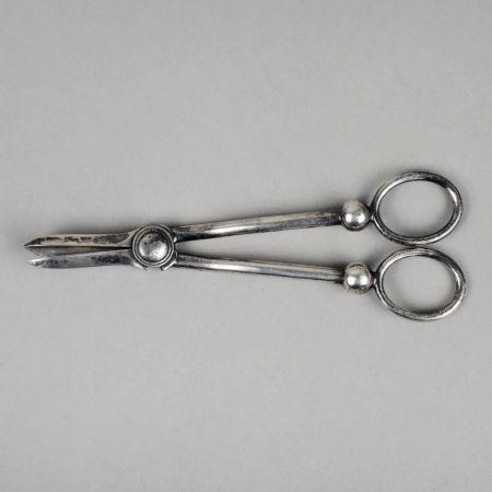 Handcrafted Silver Grape Shears Classic Fruit Scissors