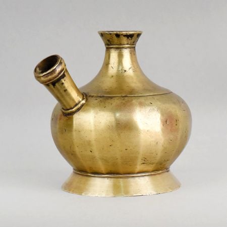 Handcrafted Vintage Brass Hookah Base