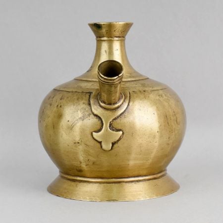 Handcrafted Brass Hookah Base Traditional Vintage Hookah Vessel