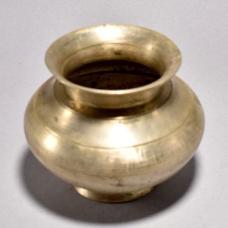 Handcrafted White Metal Holy Water Pot for Decoration