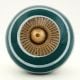 Dark Green Strip Knob