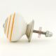 Mustard Stripe Cabinet Knob