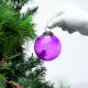 Purple Round Christmas Hanging Online