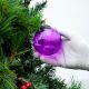 Purple Round Christmas Hanging Online