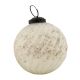 White Wave Cut Christmas Hanging