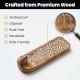 Wooden Brown White Pattern Adhesive Hook - Pack of 3