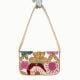 Luxury Colorful Floral Beaded Handbag Designer Women Shoulder Bag