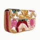 Luxury Colorful Floral Beaded Handbag Designer Women Shoulder Bag