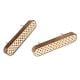 Handcrafted Wooden Drawer Handle with Geometric Inlay In Pair (8 Inch)