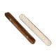 Handmade Wooden Dresser Handle with Geometric Inlay In Pair (12 Inch)