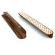 Handmade Wooden Dresser Handle with Geometric Inlay In Pair (12 Inch)