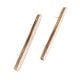 Wooden Drawer Handle with Geometric Inlay In Pair (18 Inch)