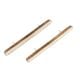 Wooden Drawer Handle with Geometric Inlay In Pair (18 Inch)