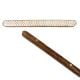 Wooden Drawer Handle with Geometric Inlay In Pair (18 Inch)