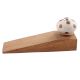 2 Pieces Brown Dotted Ceramic Floral Door Stopper